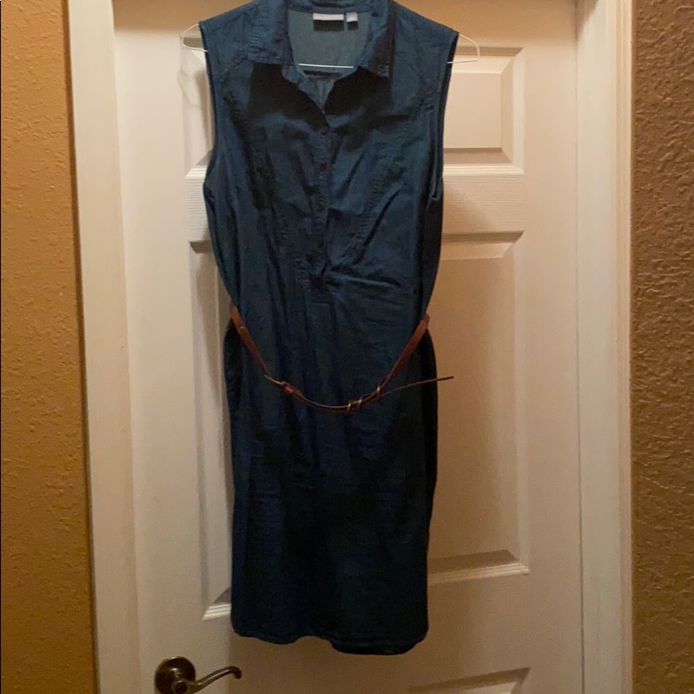 Dress denim blue